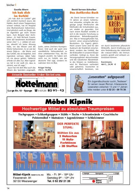 Ausgabe August 2008 - Extrablatt