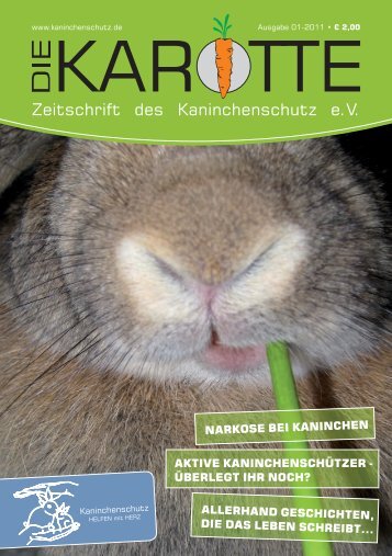 Zeitschrift des Kaninchenschutz e.V.