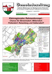 Gemeindezeitung - Marktgemeinde Pottendorf