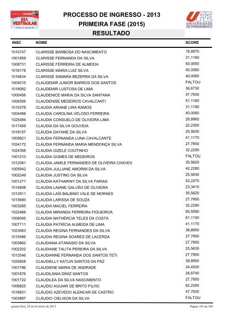 SSA1-RESULTADO