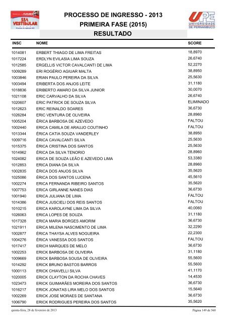 SSA1-RESULTADO