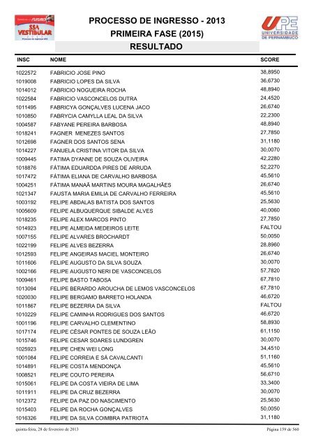 SSA1-RESULTADO