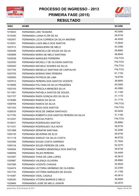 SSA1-RESULTADO