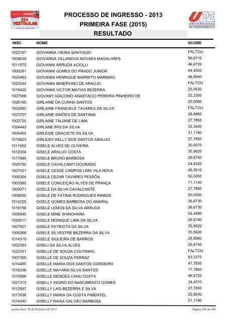 SSA1-RESULTADO