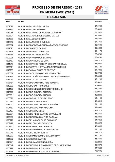 SSA1-RESULTADO