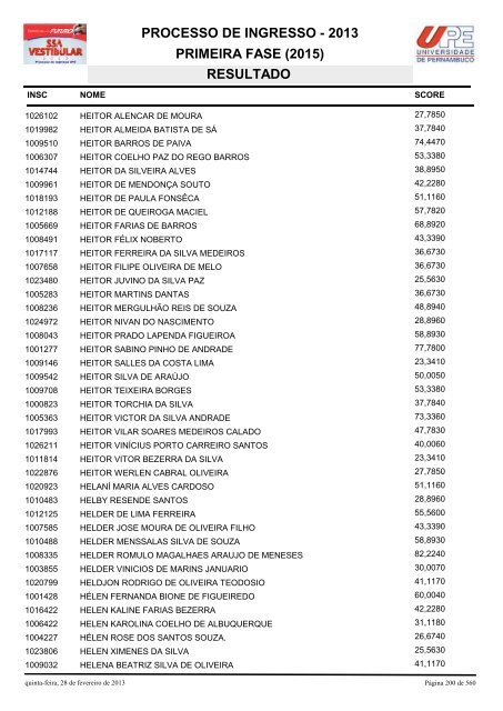 SSA1-RESULTADO