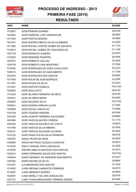 SSA1-RESULTADO