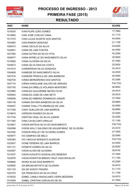 SSA1-RESULTADO