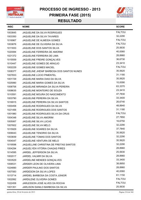 SSA1-RESULTADO