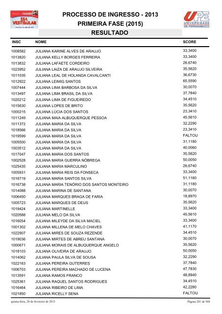 SSA1-RESULTADO