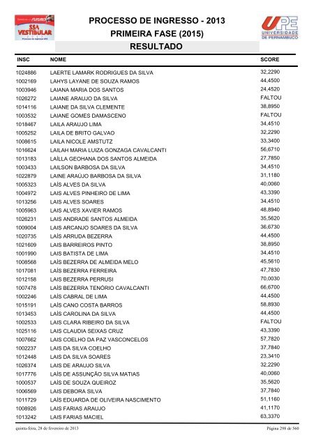 SSA1-RESULTADO