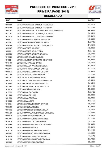 SSA1-RESULTADO