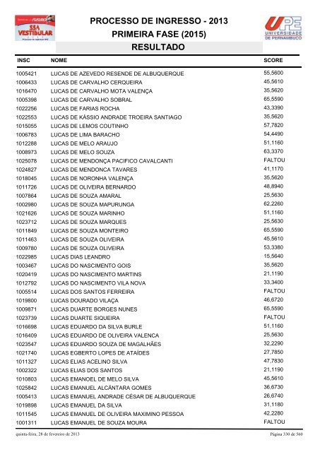 SSA1-RESULTADO