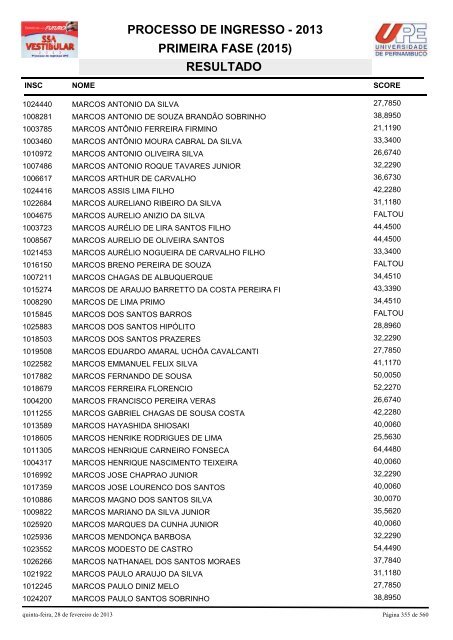 SSA1-RESULTADO