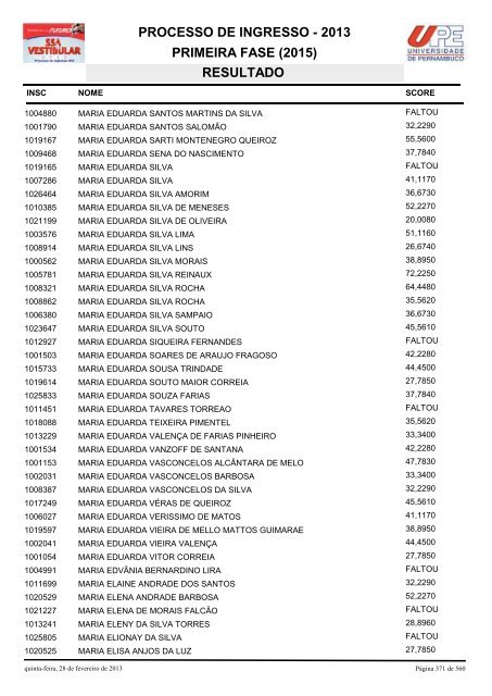 SSA1-RESULTADO