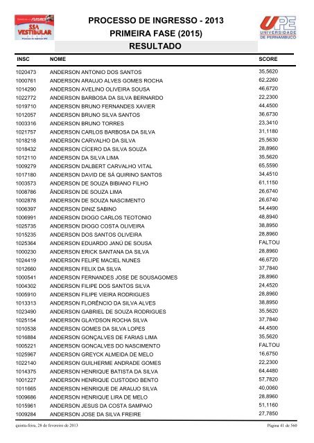 SSA1-RESULTADO