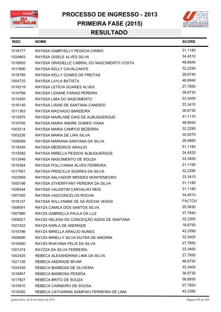 SSA1-RESULTADO