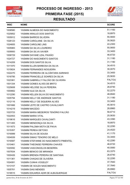 SSA1-RESULTADO