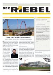 dankeschön! - Xaver Riebel Holding GmbH & Co. KG