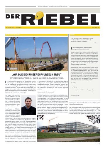 dankeschön! - Xaver Riebel Holding GmbH & Co. KG