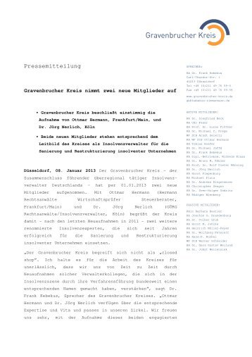 130108 PM GK Neue Mitglieder - Hermann Rechtsanwälte