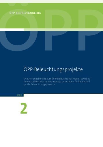 ÖPP-Beleuchtungsprojekte - ÖPP Deutschland AG