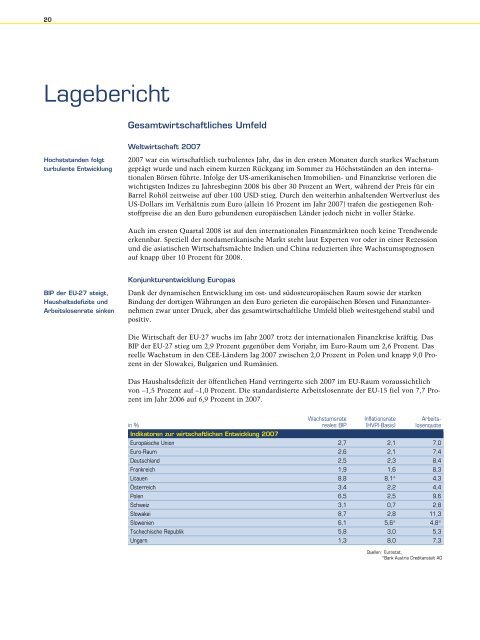 Jahresfinanzbericht 2007 - Porr