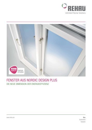 FENSTER AUS NORDIC DESIGN PLUS - NORVI windows