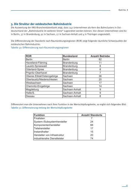 Die Struktur der Bahnindustrie in Ostdeutschland - Otto Brenner Shop