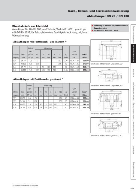 Preisliste 2013