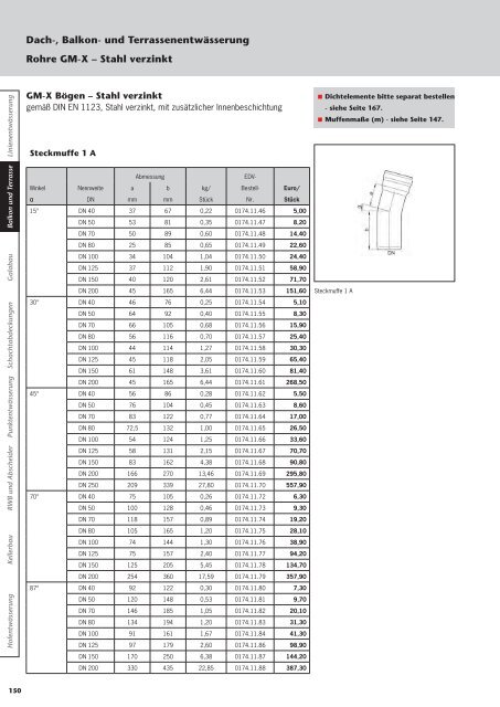 Preisliste 2013