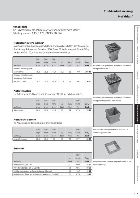 Preisliste 2013