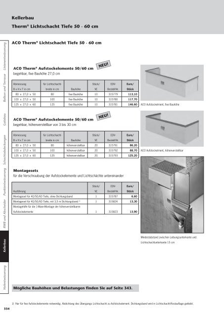 Preisliste 2013