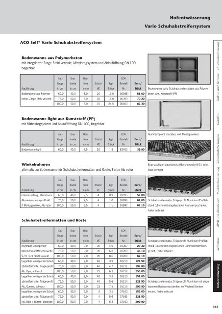 Preisliste 2013