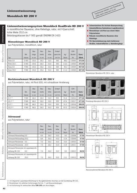 Preisliste 2013