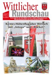 Beilagenhinweis Wittlich Beilagenhinweis Wittlich