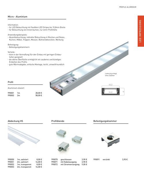 inn konzept LED Katalog