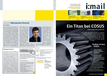 Ein Titan bei COSUS - COSUS Computersysteme und Software GmbH