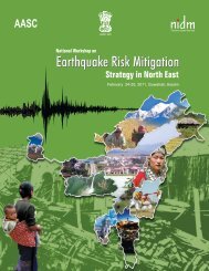 Earthquake Risk Mitigation - NIDM