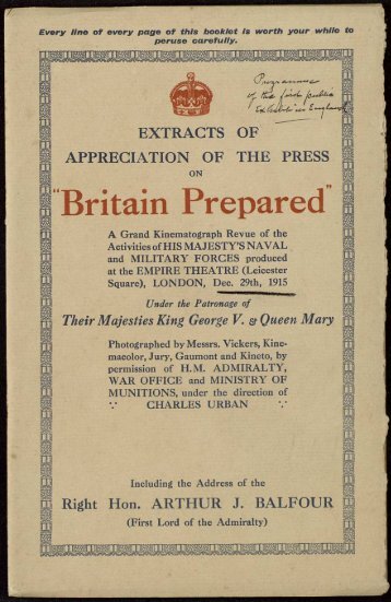 Britain Prepared