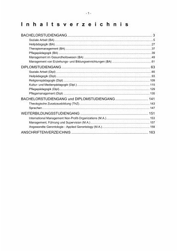 Wintersemester 2006/07 ‹download pdf› - Katholische Hochschule ...