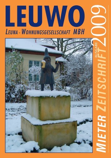 Ausgabe 2009 - LEUWO Leuna-Wohnungsgesellschaft mbh