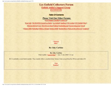 Lee Enfield Collectors Forum - ImageEvent