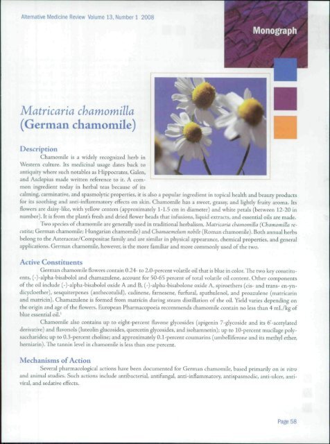 Matricaria chamomilla (German chamomile).pdf - Encognitive.com