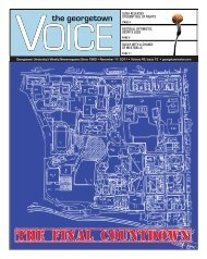 November 17 - The Georgetown Voice