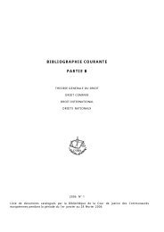 BIBLIOGRAPHIE COURANTE PARTIE B - Erigone.com