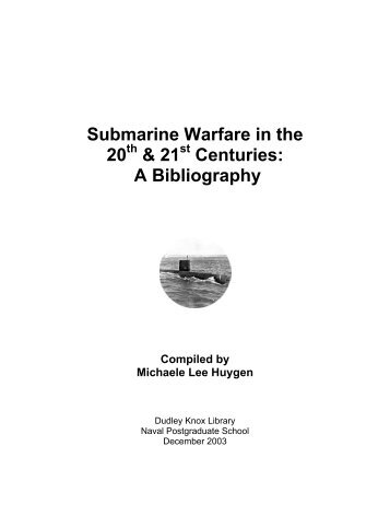 Submarine Warfare in the - Agriculture Defense Coalition