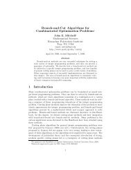 Branch-and-Cut Algorithms for Combinatorial Optimization ...