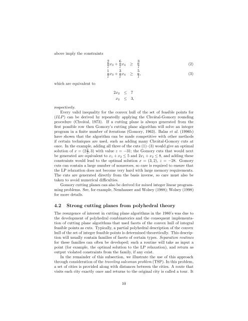 Branch-and-Cut Algorithms for Combinatorial Optimization ...