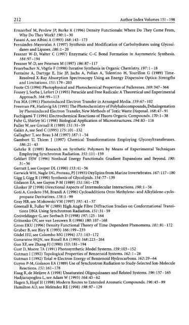 198 Topics in Current Chemistry Editorial Board: A. de Meijere KN ...